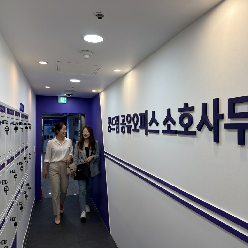 해운대장산역점 공유 공간